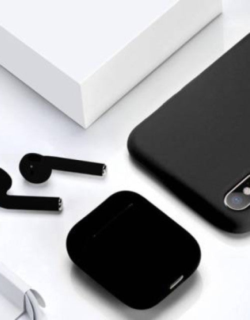 i12 Wireless Earpods + Touch Black