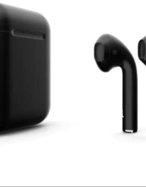 i12 Wireless Earpods + Touch Black